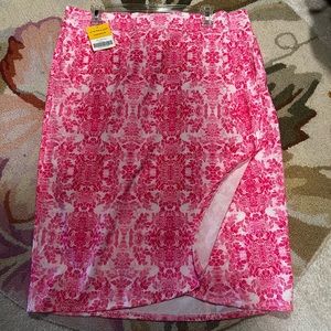 RipSkirt Hawaii Balipink Sz L Length 3 wrap skirt, beach coverup, casual dress